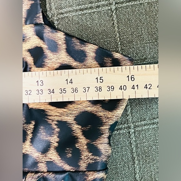ASOS Leopard Print Corset Seamed Mini Dress size 6 Us new super cute dress - Picture 11 of 14